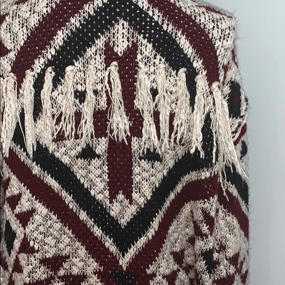 Bethany Mota Women'sOpen Flow Hooded Boho … - Picture 5 of 7